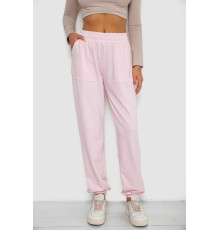 Спортивные штаны женские, цвет розовый, 238R347-1