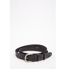 Женский ремень, с классической пряжкой, черного цвета, 196R25YOW29