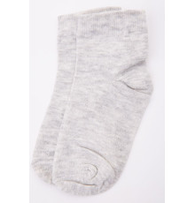 Дитячі однотонні шкарпетки, світло-сірого кольору, 167R605-1