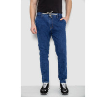 Джинси чоловічі на гумці, колір синій, 244R8064
