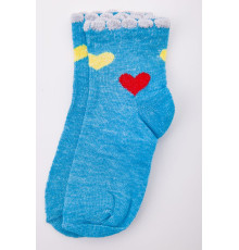 Бавовняні дитячі шкарпетки, блакитного кольору, 167R601-1