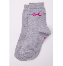 Дитячі шкарпетки для дівчаток, сірого кольору, 167R620