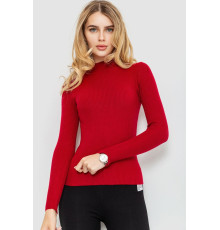 Водолазка жіноча однотонна, колір бордовий, 204R019