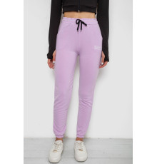 Спортивные штаны женские, цвет сиреневый, 238R5052-1