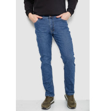 Джинси чоловічі демісезонні, колір синій, 243R8058