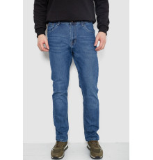 Джинси чоловічі демісезонні, колір синій, 243R8050