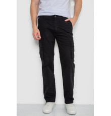 Штаны мужские с карманами, цвет черный, 244R2072