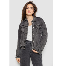 Куртка женская джинсовая, цвет серый, 255RA2270