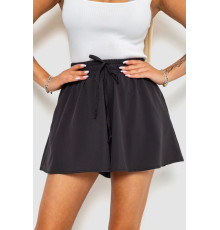 Шорти-спідниця однотонні, колір чорний, 102R5256 Шорти-спідниця однотонні, колір чорний, 102R5256