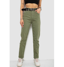 Джинси жіночі, колір хакі, 182R001009