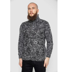 Светр чоловічий, колір чорно-білий, 214R10323