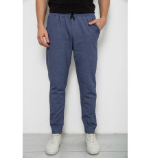 Спортивные штаны мужские на флисе, цвет джинс, 238R135