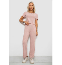 Костюм жіночий домашній, колір рожевий, 257R60