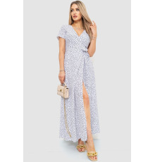 Сарафан в горох, цвет бело-черный, 241R157 Сарафан в горох, цвет бело-черный, 241R157