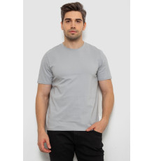 Футболка мужская однотонная, цвет светло-серый, 238R155