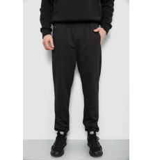 Спортивные штаны мужские, цвет черный, 244R434