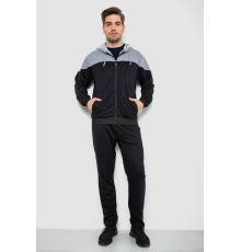 Спорт костюм мужской, цвет черно-серый, 244R988 Спорт костюм мужской, цвет черно-серый, 244R988