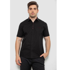 Рубашка мужская, цвет черный, 214R7326