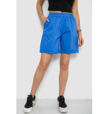 Шорти жіночі однотонні, колір електрик, 238R315 Шорти жіночі однотонні, колір електрик, 238R315