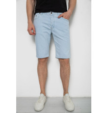 Шорты мужские джинсовые, цвет светло-голубой, 238R2025