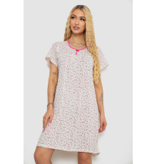 Ночная рубашка, цвет бело-розовый, 238R58367