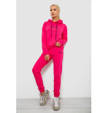 Спортивный костюм женский двухнитка, цвет розовый, 214R1419-006