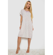 Ночная рубашка, цвет бело-сиреневый, 238R58367