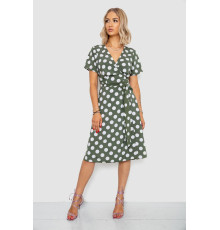 Сарафан в горох, цвет хаки, 241R166