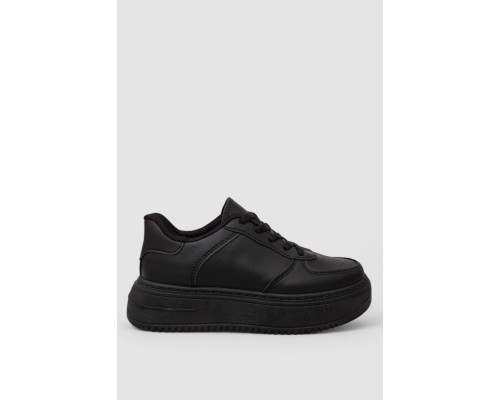 Кеди жіночі, колір чорний, 248RK12