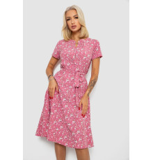 Платье софт с принтом, цвет пудровый, 230R1111