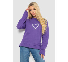 Свитшот женский, цвет фиолетовый, 238R57162