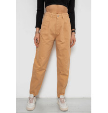 Джинси жіночі, колір темно-бежевий, 250R1574