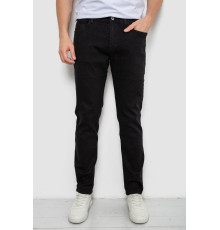 Джинсы мужские, цвет черный, 244R8351