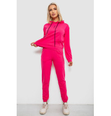 Спортивный костюм женский двухнитка, цвет розовый, 214R1419-001