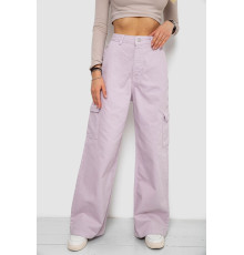 Джинси жіночі, колір світло-бузковий, 250R2535