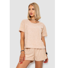 Жіноча піжама, колір бежевий, 102R367