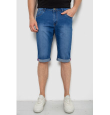 Шорты мужские джинсовые, цвет синий, 244RLS22-0230D