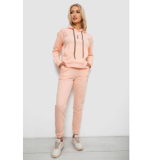 Спортивный костюм женский двухнитка, цвет персиковый, 214R1419-001