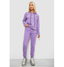 Спортивный костюм женский двухнитка, цвет сиреневый, 214R1419-005