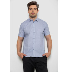 Рубашка мужская с коротким  рукавом, цвет серый, 214R6917-16