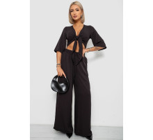 Костюм женский, цвет черный, 258R270