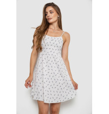 Сарафан, цвет молочный, 129R1056-1 Сарафан, цвет молочный, 129R1056-1