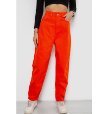 Джинси жіночі MOM, колір помаранчевий, 250R1120