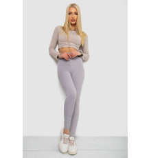 Лосини в рубчик, колір сірий, 238R58202