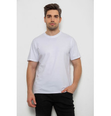 Футболка мужская однотонная, цвет белый, 238R155