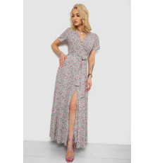 Сарафан с цветочным принтом на запах, цвет разноцвет , 241R185