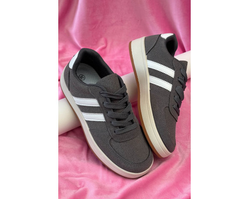 Кроссовки женские, цвет темно-серый, 248RJH600