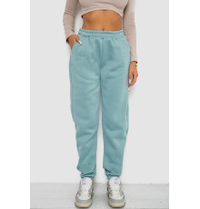 Спортивні штани жіночі на флісі, колір оливковий, 238R58671