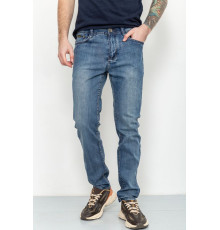 Джинси чоловічі демісезонні, колір синій, 190R6831-1