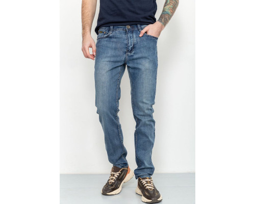 Джинси чоловічі демісезонні, колір синій, 190R6831-1